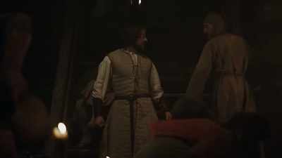 [ Indistinct conversations ] - Knightfall
