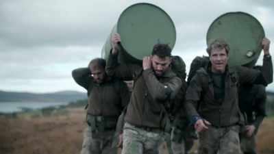 INDISTINCT ENCOURAGEMENT - Celebrity SAS: Who Dares Wins