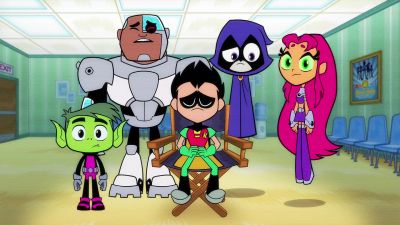[INDISTINCT NERVOUS CHATTER] - Teen Titans Go!