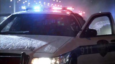 [INDISTINCT POLICE RADIO CHATTER] - Supernatural