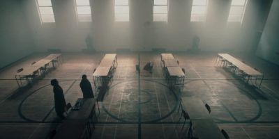 [indistinct radio chatter] - The Handmaid's Tale