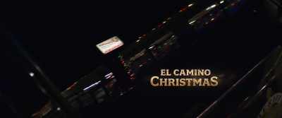 [indistinct radio chatter] - El Camino Christmas