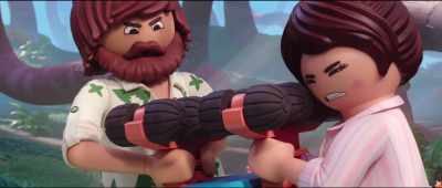 (indistinct robot chatter) - Playmobil: The Movie