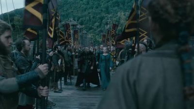 [indistinct shouting] - Vikings
