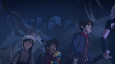 [indistinct skittering] - The Dragon Prince