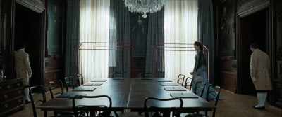 [ Indistinct talking,
door opens ] - Corsage