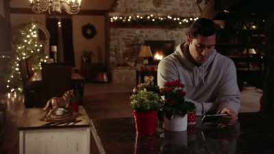 (indistinct video playing
on phone) - My Favorite Christmas Melody