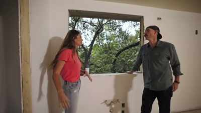 -Indoor, outdoor.
-sit and hang out - Why the Heck Did I Buy This House?