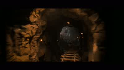 Indy, take the left tunnel! - Indiana Jones and the Temple of Doom