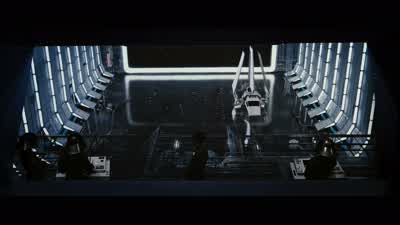 Inform the commander that lord vader's shuttle has arrived. - Star Wars: Episode VI   Return of the Jedi