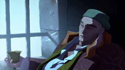 [inhales, coughs] - BLUE EYE SAMURAI