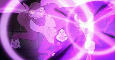 (inhales)
(Felldrake speaking rapidly) - Legend of the Three Caballeros