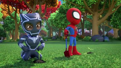 [inhaling deeply] - Spidey and His Amazing Friends