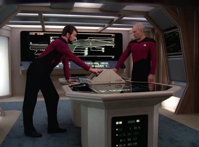 Initiate auto-destruct. - Star Trek: The Next Generation