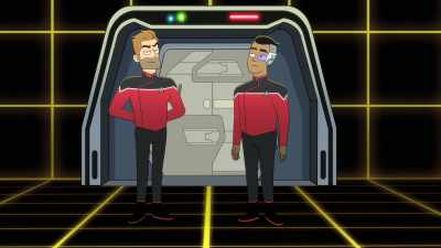 Initiating basic training simulation. - Star Trek: Lower Decks
