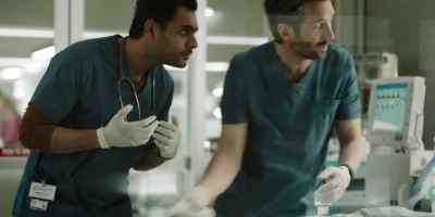 Injecting saline. - Transplant