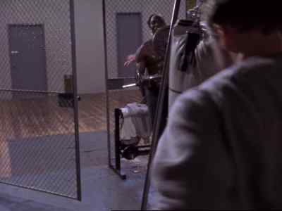 [inmates yelling] - Oz