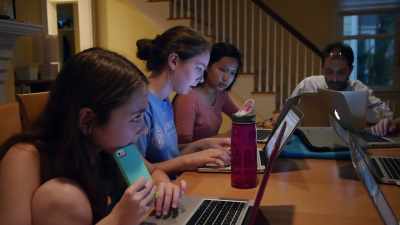 Insanely intelligent, like,
such amazing debaters. - Girl Talk