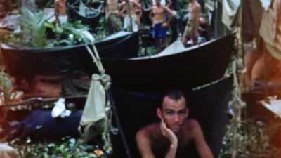 INSECT BITES CAUSE
MORE STRETCHER CASES - The Pacific War in Color
