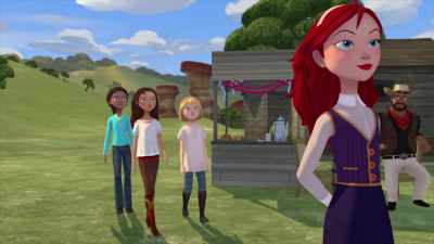 [insect buzzing] - Spirit: Riding Free