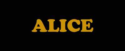 [ Insects chirping ] - Alice
