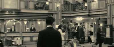 Inside a hotel, there are people everywhere. - Masquerade Hotel