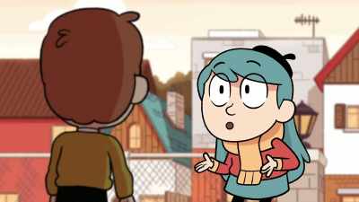 -Inside. Break's over.
-What's break? - Hilda