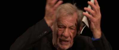 Inside his head, which he opens up - Great British Theatre
