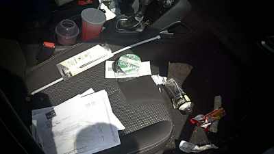 Inside of the car we found
paperwork - Dirty John, The Dirty Truth