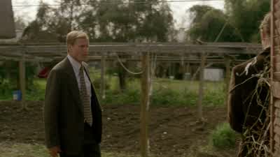 Inside on the floor on the right. - True Detective