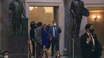 Inside the Capitol, electoral documents
are on their way to the main hall. - Trump: The Criminal Conspiracy Case