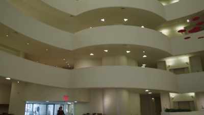 Inside, the Guggenheim was
the logical culmination - Frank Lloyd Wright: The Man Who Built America