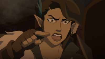 Inside? Why not just announce
where our hideout is - The Legend of Vox Machina