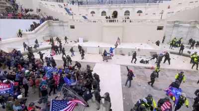 Inspector Glover:
We were flanked, - Four Hours at the Capitol