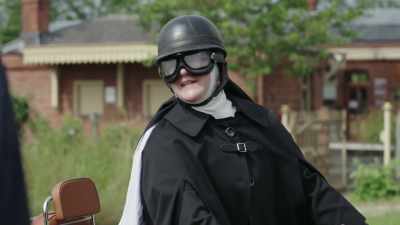 Inspector's at a murder scene, - Sister Boniface Mysteries