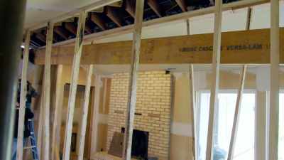  Installing these new beams - Renovation Impossible