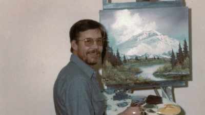 Instantly, I knew
he was an accomplished painter. - Bob Ross: Happy Accidents, Betrayal & Greed