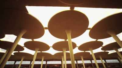 Instead, he created an artificial, - Frank Lloyd Wright: The Man Who Built America