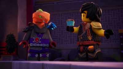 Instead of pulling up,
reach down and push out. - LEGO Ninjago: Dragons Rising