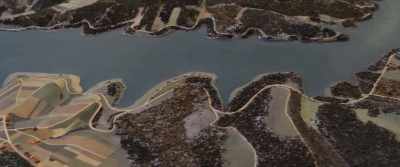 Instead we were briefed
that we had to fly along the dam - Lancaster