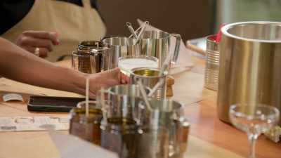 [instructor] In candle making,
the process that takes the longest - The Later Daters