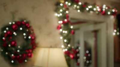 [instrumental
"Jingle Bells" playing] - Once Upon a Main Street