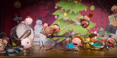 -[instruments clatter]
-[kindergartners chatter indistinctly] - Leo