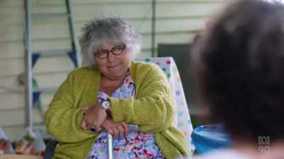 Intellectual disability
perhaps of the parents - Miriam Margolyes: Australia Unmasked
