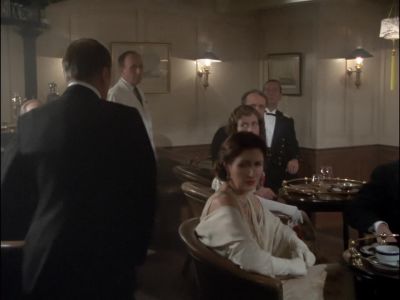 [intense music playing] - Agatha Christie's Poirot