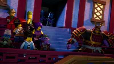 [intense music] - LEGO Ninjago: Dragons Rising