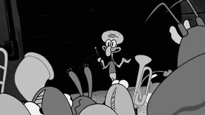 [intense music] - SpongeBob DocuPants