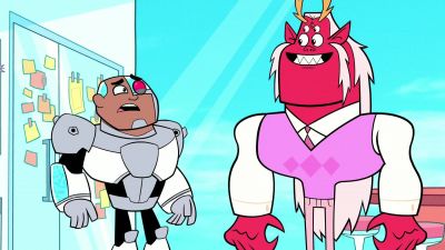 - Interesting fact about bonsai...
- No. - Teen Titans Go!