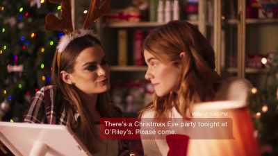 Interesting that you
chose that moment - The Trouble with Mistletoe