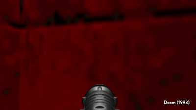 Interestingly, that was the first
level to have a rocket jump in it. - FPS: First Person Shooter